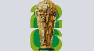 Lego lança réplica da taça da Copa do Mundo e anuncia parceria com a Fifa