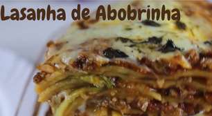Lasanha de abobrinha à bolonhesa: leve, saborosa e saudável para o almoço de natal