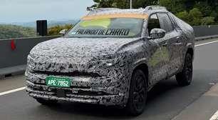 Nova picape Renault Niagara é flagrada em testes e chega ao Brasil em 2026