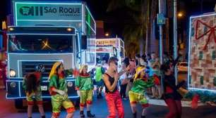 Caravana de natal do São Roque Supermercados vai passar por 12 cidades