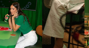 Essa sapatilha branca de Bruna Marquezine é tão chique e confortável que promete virar o curinga do verão: combina com praticamente qualquer look