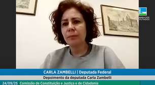 Motta informa renúncia de Carla Zambelli e anuncia posse de suplente, diz TV