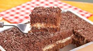 Bolo prestígio: bolo molhadinho com recheio cremoso, bolo gelado e fofinho para a sua Ceia de Natal