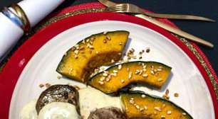 Abóbora assada: varie o acompanhamento, fácil e prático