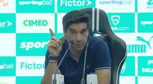 Abel volta a contestar títulos contra o Flamengo e diz: 'Palmeiras não tem asteriscos'