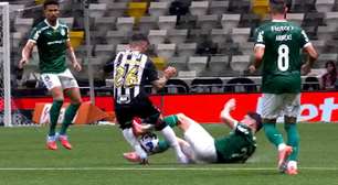 Palmeiras x Atlético-MG: CBF divulga áudio do VAR da expulsão de Piquerez