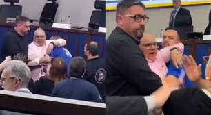 Confusão com gritos e acusação de agressão interrompe sessão na Câmara de Santa Maria