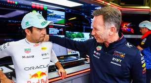 Perez relembra última conversa com Horner na Red Bull