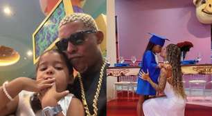 MC Poze e Vivi Noronha se reúnem na formatura da filha, Júlia