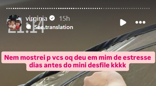 Virginia tem crise grave dias antes do minidesfile da Grande Rio: 'Estresse'