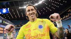 Cássio cita "gosto amargo" por empate, mas valoriza campanha do Cruzeiro no Brasileiro