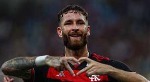 Léo Pereira faz apelo para ex-namorada em festa do Flamengo; confira