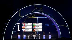 Veja como ficaram os grupos da Copa do Mundo 2026