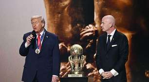 O prêmio da paz criado pela Fifa e concedido a Trump em sorteio da Copa do Mundo