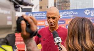 "Estamos vivendo um ano ruim e pesado", desabafa César Lucena após derrota do Sport