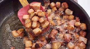 Salada de legumes com bacon: o melhor jeito de comer, salada deliciosa e fácil