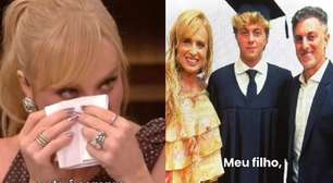 Angélica chora após deixar formatura do filho para trabalhar: 'Não consegui'