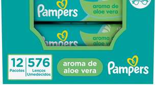 Review: Pampers Lenços Aloe 14% OFF (Oferta Especial)
