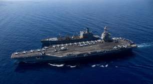 Como e quantos são os navios de guerra, aviões e soldados que os EUA enviaram para a região da Venezuela