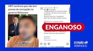 MPF arquivou um caso de suspeita de corrupção durante governo Bolsonaro; há outros três em aberto