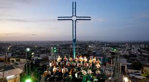 Orquestra do morro com instrumentos de materiais reciclados completa dez anos no RS