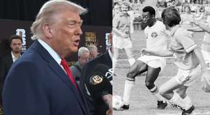 Trump volta a elogiar Pelé e fala sobre Cristiano Ronaldo antes de sorteio da Copa do Mundo de 202