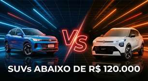 Nissan Kait ou VW Tera: qual vale mais a pena por menos de R$ 120 mil?