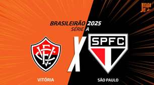 Vitória x São Paulo: onde assistir, escalações e arbitragem