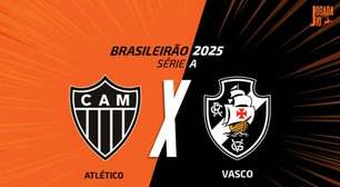 Atlético x Vasco: onde assistir, escalações e arbitragem