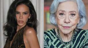 Fernanda Montenegro faz Bruna Marquezine chorar em evento; veja o motivo
