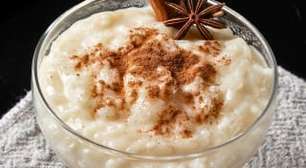 Arroz doce cremoso sem leite: rápido, saboroso e saudável