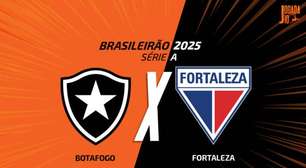 Botafogo x Fortaleza: onde assistir, escalações e arbitragem