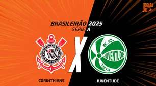 Corinthians x Juventude: onde assistir, escalações e arbitragem