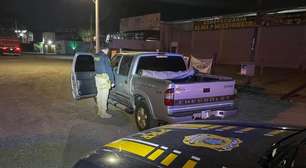 PRF recupera caminhonete obtida por golpe do falso depósito na BR-392, em Santa Maria