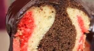Bolo mesclado napolitano: receita da Isamara Amâncio, delicioso para a sobremesa de fim de ano