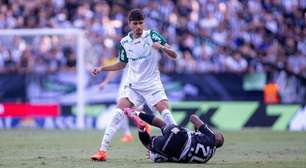 Ceará é derrotado pelo Palmeiras no Castelão e está rebaixado para a Série B; veja como foi o jogo