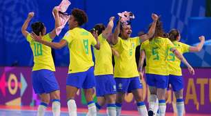 Brasil domina Portugal e vence Copa do Mundo Feminina de Futsal