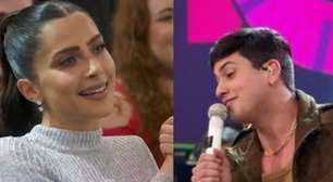 Léo Foguete dá cantada em Jade Picon ao vivo e internet vai à loucura!