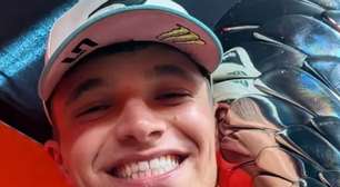 Novo campeão da Fórmula 1 em 2025, Lando Norris tem incrível coincidência na culinária com Bruna Marquezine e Gracyanne Barbosa