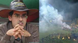 'A Fazenda 17': Fogo fora de controle! Dudu Camargo se irrita após bronca da produção por fogueira descontrolada