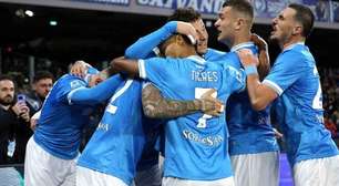 Hojlund marca duas vezes, Napoli supera Juventus e reassume liderança da Série A