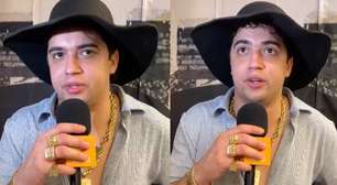 Natanzinho diz que não apoiou pai entrar na política e fala sobre sucesso: 'Não me acostumo nunca'