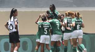 Palmeiras arrasa o Corinthians e abre boa vantagem na decisão do Paulista de futebol feminino