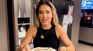 Com banana, canela e doce de leite: essa torta gelada da Virgínia é simples, ideal para um almoço em família e vai te fazer sair da dieta