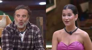 'A Fazenda 17': Fabiano pisa e humilha Duda sem pena: 'Rodada'