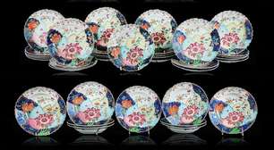 Conjunto de jantar que pertenceu a marquês de Niterói pode ser vendido a 2 milhões