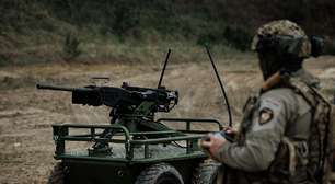 Nem tanque, nem soldado: no corredor mais letal do front, robôs terrestres já entregam 90% da munição na "zona da morte" da Ucrânia