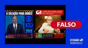 Anúncio manipula imagens de Bonner e Drauzio com IA para vender suplemento irregular