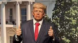 Estátua de cera de Trump é retirada de exposição após vandalismos