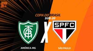 América-MG x São Paulo (sub-20): onde assistir, escalações e arbitragem